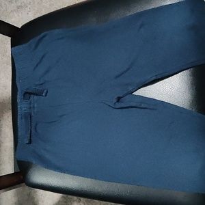 Navy Cotton pants with string design in front by Garanimals